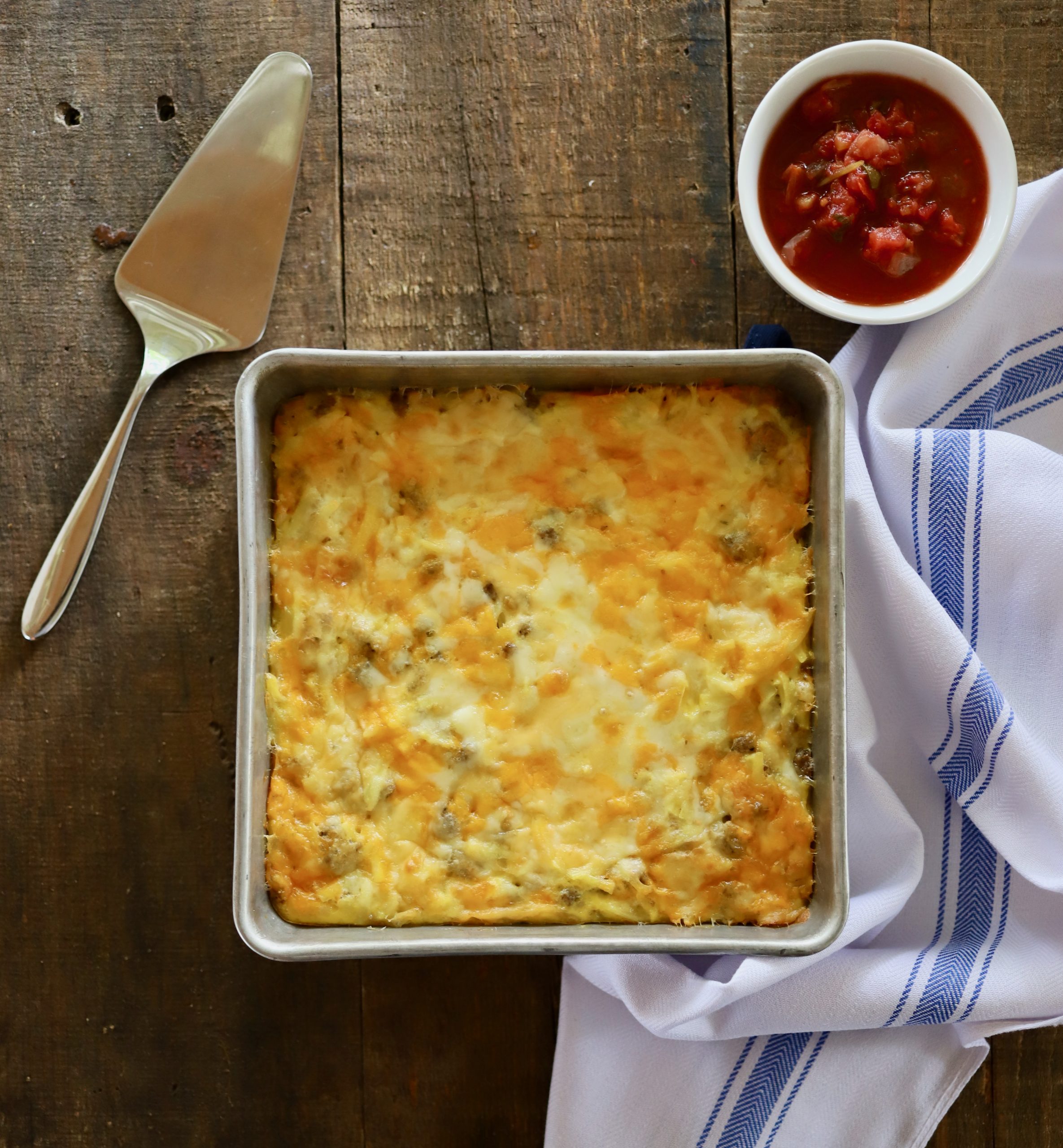 Easy Sausage Egg Casserole Marie Saba