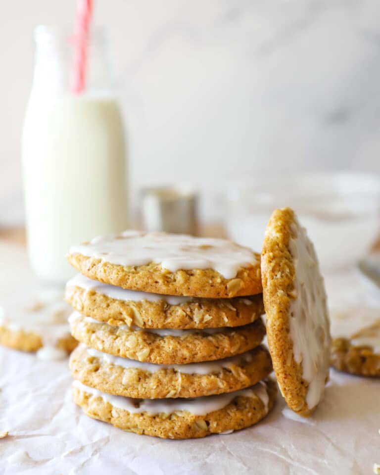 Iced Oatmeal Cookies Marie Saba