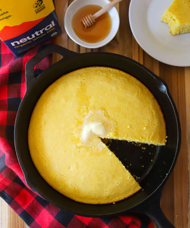 Warm Cornbread Easy Cornbread - Marie Saba