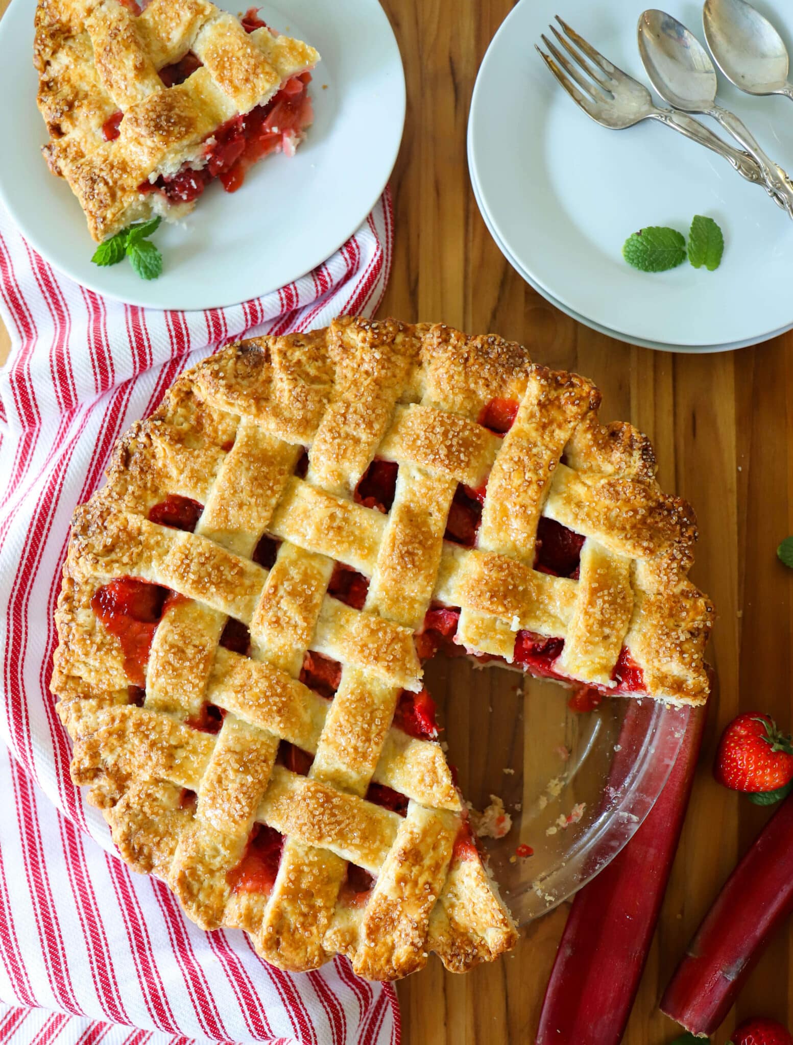 Strawberry Rhubarb Pie