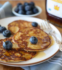 Banana Oat Pancakes